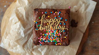 Happy Birthday Brownies (1 Dozen)
